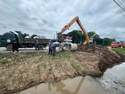 วันศุกร์ที่ 15 สิงหาคม 2568 กองช่างสุขาภิบาลออกปฎิบัติงานภาคสนาม จำนวน 2 แห่ง