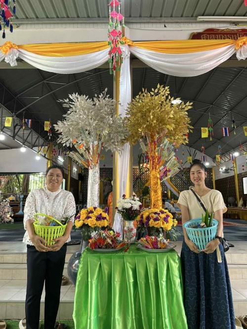 เทศบาลนครแม่สอดร่วมกับวัดสักทองวนารามจัดโครงการจัดงานประเพณีกวนข้าวทิพย์ ประจำปี 2568