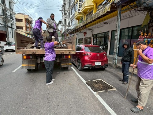 วันอังคารที่ 19 สิงหาคม 2568 กองช่างสุขาภิบาลออกปฎิบัติงานภาคสนาม จำนวน 8 แห่ง