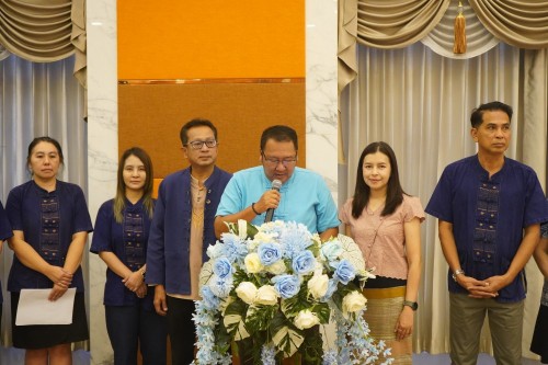 เทศบาลนครแม่สอดจัดพิธีมอบทุนการศึกษา โครงการทุนการศึกษาสำหรับนักศึกษาและการช่วยเหลือนักเรียนในเขตเทศบาลนครแม่สอด ประจำปี 2568