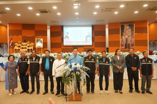 เทศบาลนครแม่สอดจัดพิธีมอบทุนการศึกษา โครงการทุนการศึกษาสำหรับนักศึกษาและการช่วยเหลือนักเรียนในเขตเทศบาลนครแม่สอด ประจำปี 2568