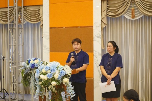 เทศบาลนครแม่สอดจัดพิธีมอบทุนการศึกษา โครงการทุนการศึกษาสำหรับนักศึกษาและการช่วยเหลือนักเรียนในเขตเทศบาลนครแม่สอด ประจำปี 2568