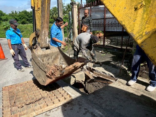 วันศุกร์ที่ 22 สิงหาคม 2568 กองช่างสุขาภิบาลออกปฎิบัติงานภาคสนาม จำนวน 3 แห่ง