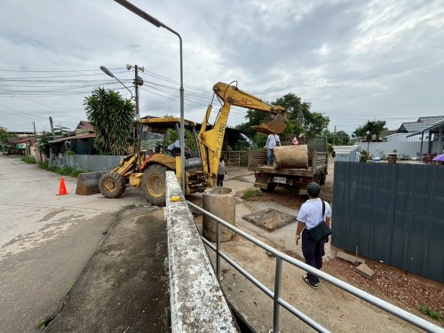 วันพฤหัสบดีที่ 28 สิงหาคม 2568 กองช่างสุขาภิบาลออกปฎิบัติงานภาคสนาม จำนวน 4 แห่ง