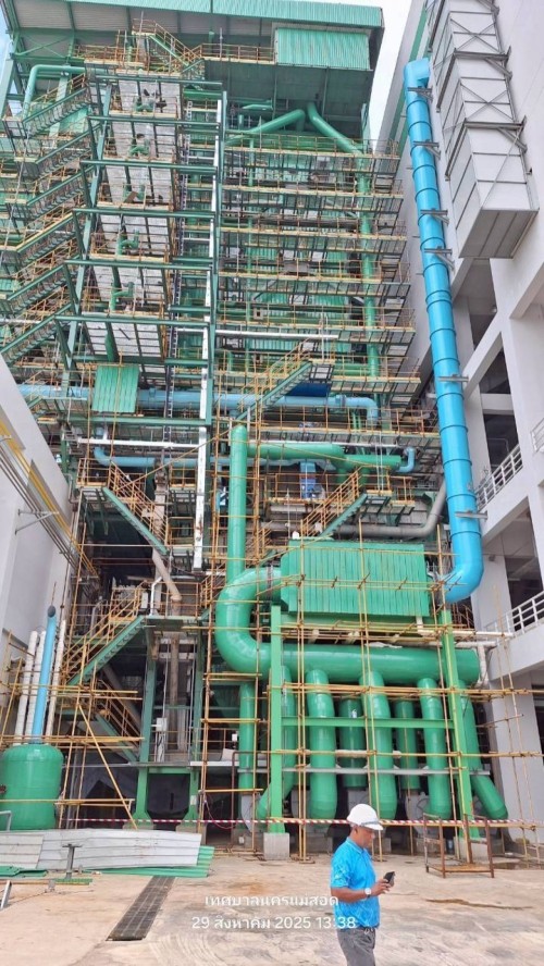  ร่วมให้การต้อนรับคณะศึกษาดูงานจากเทศบาลเมืองแม่ฮ่องสอน ณ สถานีกำจัดขยะมูลฝอย เทศบาลนครแม่สอด