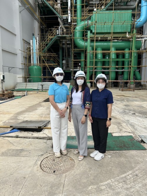  ร่วมให้การต้อนรับคณะศึกษาดูงานจากเทศบาลเมืองแม่ฮ่องสอน ณ สถานีกำจัดขยะมูลฝอย เทศบาลนครแม่สอด