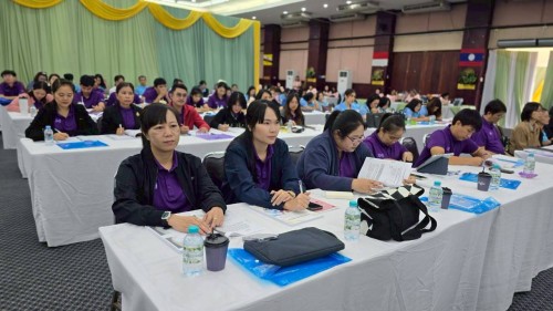 โครงการอบรมเชิงปฏิบัติการพนักงานครู และบุคลากรทางการศึกษา วันที่ 1