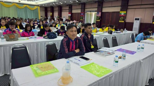 โครงการอบรมเชิงปฏิบัติการพนักงานครู และบุคลากรทางการศึกษา วันที่ 1