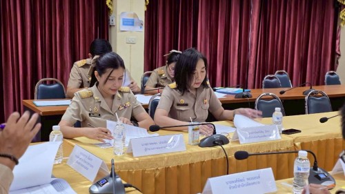 ประชุมคณะกรรมการกลั่นกรองการประเมินผลการปฏิบัติงานของพนักงานเทศบาล ลูกจ้างประจำ และพนักงานจ้าง สังกัด เทศบาลนครแม่สอด ครั้งที่ 2 ประจำปีงบประมาณ พ.ศ. 2568