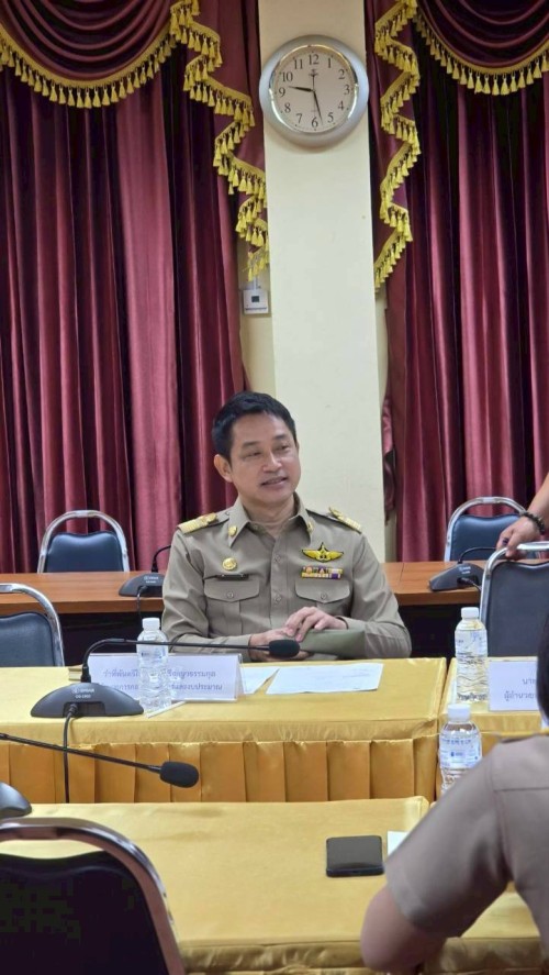 ประชุมคณะกรรมการกลั่นกรองการประเมินผลการปฏิบัติงานของพนักงานเทศบาล ลูกจ้างประจำ และพนักงานจ้าง สังกัด เทศบาลนครแม่สอด ครั้งที่ 2 ประจำปีงบประมาณ พ.ศ. 2568