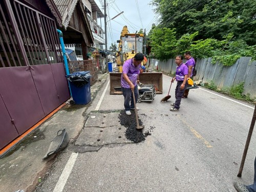 วันอังคารที่ 8 กันยายน 2568 กองช่างสุขาภิบาลออกปฎิบัติงานภาคสนาม จำนวน 3 แห่ง