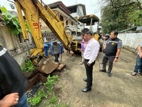 วันอังคารที่ 16 กันยายน 2568 กองช่างสุขาภิบาลออกปฎิบัติงานภาคสนาม จำนวน 1 แห่ง