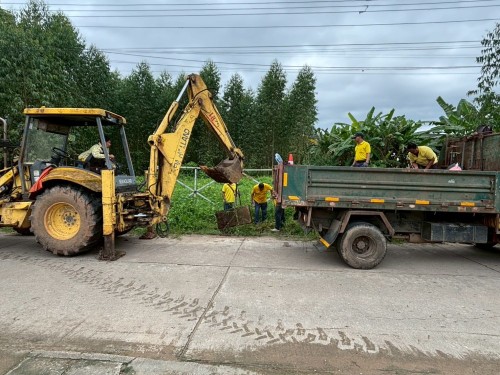 วันจันทร์ที่ 22 กันยายน 2568 กองช่างสุขาภิบาลออกปฎิบัติงานภาคสนาม จำนวน 3 แห่ง