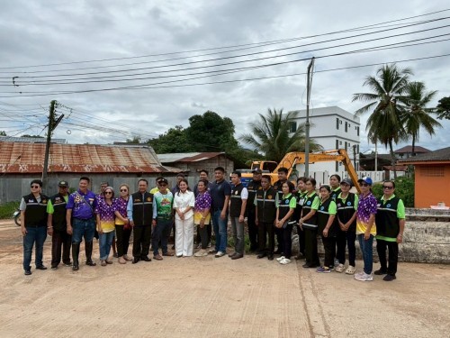 วันพุธที่ 1 กันยายน 2568 กองช่างสุขาภิบาลออกปฎิบัติงานภาคสนาม จำนวน 3 แห่ง