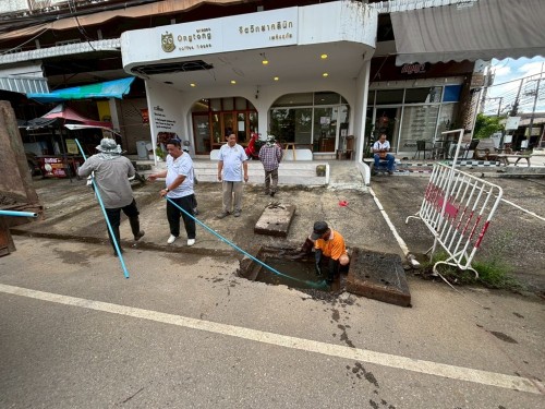 วันพฤหัสบดีที่ 2 กันยายน 2568 กองช่างสุขาภิบาลออกปฎิบัติงานภาคสนาม จำนวน 3 แห่ง