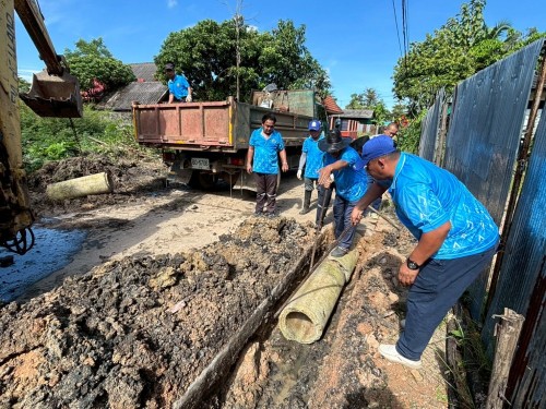 วันศุกร์ที่ 17 ตุลาคม 2568 กองช่างสุขาภิบาลออกปฎิบัติงานภาคสนาม จำนวน 1 แห่ง