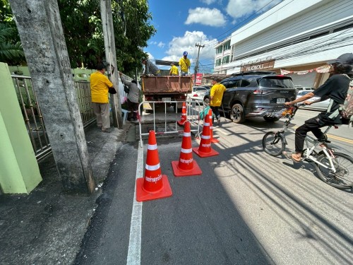 วันจันทร์ที่ 20 ตุลาคม 2568 กองช่างสุขาภิบาลออกปฎิบัติงานภาคสนาม จำนวน 1 แห่ง