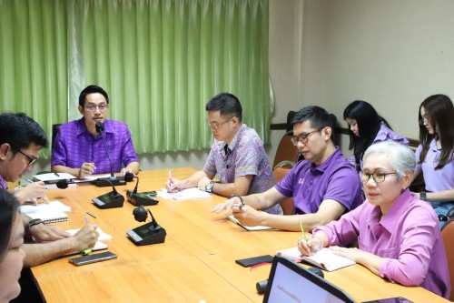 กองยุทธศาสตร์และงบประมาณ จัดประชุมประจำเดือนกันยายน ครั้งที่ 8/2568