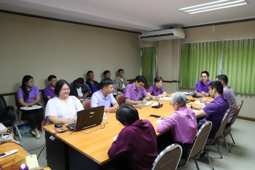 กองยุทธศาสตร์และงบประมาณ จัดประชุมประจำเดือนกันยายน ครั้งที่ 8/2568