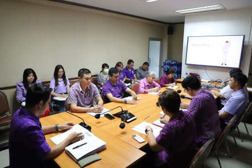 กองยุทธศาสตร์และงบประมาณ จัดประชุมประจำเดือนกันยายน ครั้งที่ 8/2568