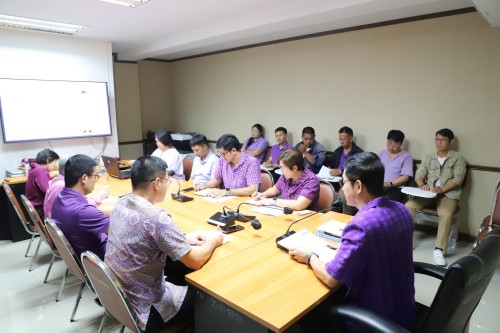 กองยุทธศาสตร์และงบประมาณ จัดประชุมประจำเดือนกันยายน ครั้งที่ 8/2568