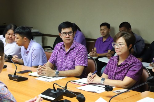 กองยุทธศาสตร์และงบประมาณ จัดประชุมประจำเดือนกันยายน ครั้งที่ 8/2568