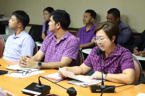 กองยุทธศาสตร์และงบประมาณ จัดประชุมประจำเดือนกันยายน ครั้งที่ 8/2568