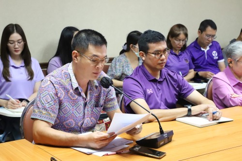 กองยุทธศาสตร์และงบประมาณ จัดประชุมประจำเดือนกันยายน ครั้งที่ 8/2568