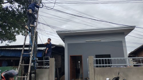 เจ้าหน้าที่กองยุทธศาสตร์และงบประมาณ ดำเนินการตามคำร้อง ขอติดตั้งเคเบิ้ลทีวี ชุมชนอิสลาม