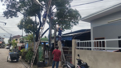 เจ้าหน้าที่กองยุทธศาสตร์และงบประมาณ ดำเนินการตามคำร้อง ขอติดตั้งเคเบิ้ลทีวี ชุมชนอิสลาม