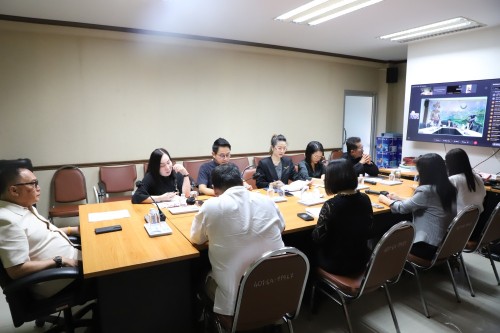 กองยุทธศาสตร์และงบประมาณ จัดการประชุมชี้แจงแนวทางการเข้าเฝ้าถวายบังคมกราบพระบรมศพ สมเด็จพระนางเจ้าสิริกิติ์ พระบรมราชินีนาถ พระบรมราชชนนีพันปีหลวง