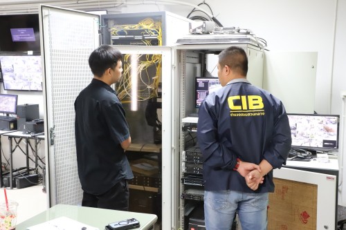 เจ้าหน้าที่กองยุทธศาสตร์และงบประมาณ ดำเนินการตามคำขอใช้ข้อมูลจากกล้องวงจรปิด