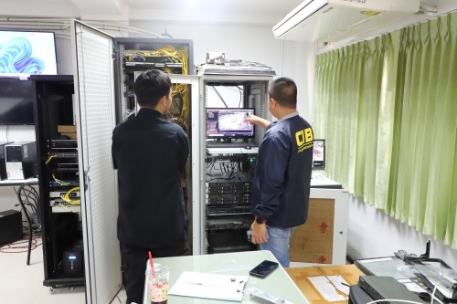 เจ้าหน้าที่กองยุทธศาสตร์และงบประมาณ ดำเนินการตามคำขอใช้ข้อมูลจากกล้องวงจรปิด