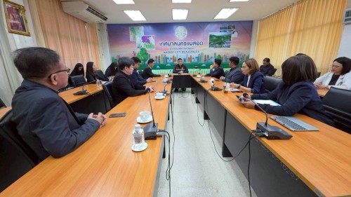 กองยุทธศาสตร์และงบประมาณ เข้าร่วมต้อนรับคณะโลจิสติกส์และดิจิทัลซัพพลายเซน มหาวิทยาลัยนเรศวร