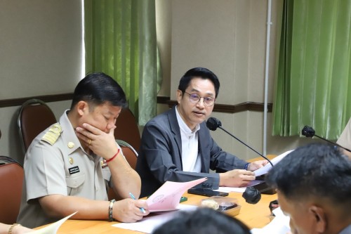 กองยุทธศาสตร์และงบประมาณ จัดประชุมจัดทำแผนพัฒนาท้องถิ่น (พ.ศ. ๒๕๖๖ - ๒๕๗๐) เพิ่มเติมครั้งที่ ๔/๒๕๖๘ และแผนการดำเนินงาน ประจำปีงบประมาณ พ.ศ.๒๕๖๙