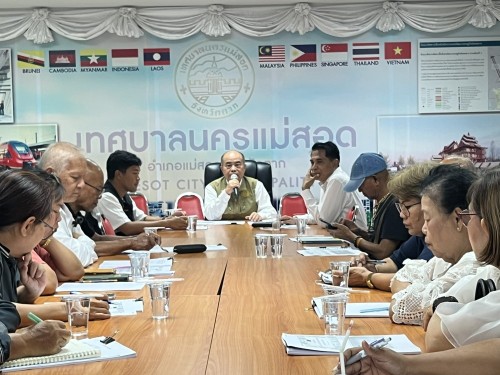 เทศบาลนครแม่สอดเตรียมความพร้อมการขอรับสนับสนุนโครงการขบวนแห่สืบสานวัฒนธรรมเมืองฉอด ประจำปี 2569