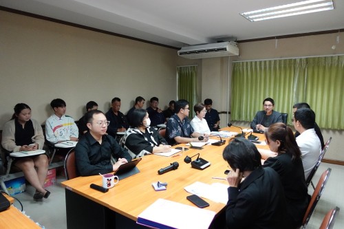 กองยุทธศาสตร์และงบประมาณ จัดประชุมประจำเดือนพฤศจิกายน ครั้งที่ 9/2568