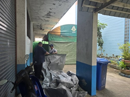 กองการศึกษา เทศบาลนครแม่สอด ร่วมประสานและติดตามการจัดงานการแข่งขันวิทยุการบินฯ มินิวอลเลย์บอล ชิงถ้วยพระรสชทานสมเด็จพระกนิษฐา ฯ ณ โรงเรียนเทศบาลวัดมณีไพรสณฑ์