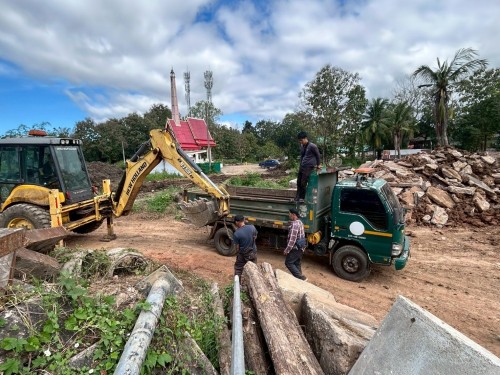 วันพฤหัสบดีที่ 20 พฤศจิกายน 2568 กองช่างสุขาภิบาลออกปฎิบัติงานภาคสนาม จำนวน 1 แห่ง