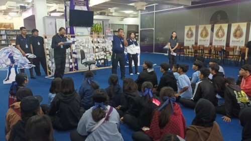  เทศบาลนครแม่สอดให้การต้อนรับครูและนักเรียนโรงเรียนแม่ปะวิทยาคมที่เข้าทัศนศึกษาและเยี่ยมชมพิพิธภัณฑ์นครแม่สอด