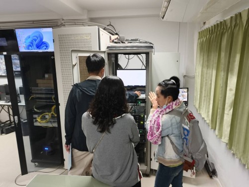 เจ้าหน้าที่กองยุทธศาสตร์และงบประมาณ ดำเนินการตามคำขอใช้ข้อมูลจากกล้องวงจรปิด