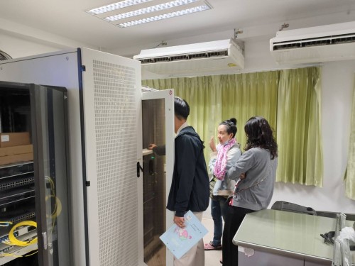 เจ้าหน้าที่กองยุทธศาสตร์และงบประมาณ ดำเนินการตามคำขอใช้ข้อมูลจากกล้องวงจรปิด