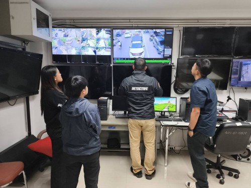 เจ้าหน้าที่กองยุทธศาสตร์และงบประมาณ ดำเนินการตามคำขอใช้ข้อมูลจากกล้องวงจรปิด