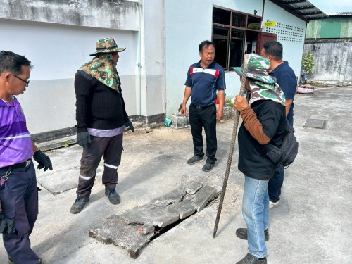 วันอังคารที่ 9 ธันวาคม 2568 กองช่างสุขาภิบาลออกปฎิบัติงานภาคสนาม จำนวน 2 แห่ง