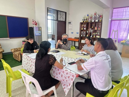 กองการศึกษาลงนิเทศติดตามการดำเนินงานภายใน งานวิชาการ และการดำเนินงานตามแผนปฏิบัติการประจำปีงบประมาณ พ.ศ. 2569 โรงเรียนกีฬาเทศบาลนครแม่สอด