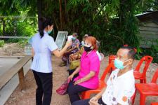 พิธีมอบที่อยู่อาศัยแก่ผู้สูงอายุชุมชนสองแคว 1 ซึ่งประสบปัญหาที่อยู่อาศัยถูกน้ำกัดเซาะ ทรุดพัง