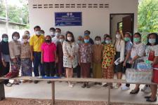 พิธีมอบที่อยู่อาศัยแก่ผู้สูงอายุชุมชนสองแคว 1 ซึ่งประสบปัญหาที่อยู่อาศัยถูกน้ำกัดเซาะ ทรุดพัง