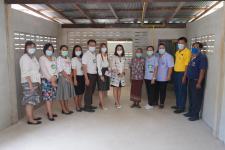 พิธีมอบที่อยู่อาศัยแก่ผู้สูงอายุชุมชนสองแคว 1 ซึ่งประสบปัญหาที่อยู่อาศัยถูกน้ำกัดเซาะ ทรุดพัง