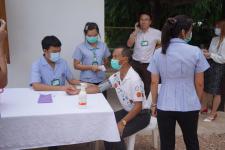 พิธีมอบที่อยู่อาศัยแก่ผู้สูงอายุชุมชนสองแคว 1 ซึ่งประสบปัญหาที่อยู่อาศัยถูกน้ำกัดเซาะ ทรุดพัง