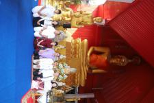 กิจกรรมบุญตักบตร และประพรมน้ำมนต์ ข้าวดอกไม้ เสริมสร้างสิริมงคลและขวัญกำลังใจให้แก่พุทธศาสนิกชนชาวอำเภอแม่สอด